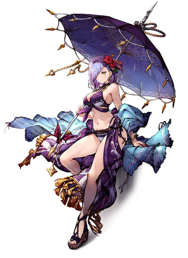 Kilphe in Swimsuit Art from War of the Visions: Final Fantasy Brave Exvius