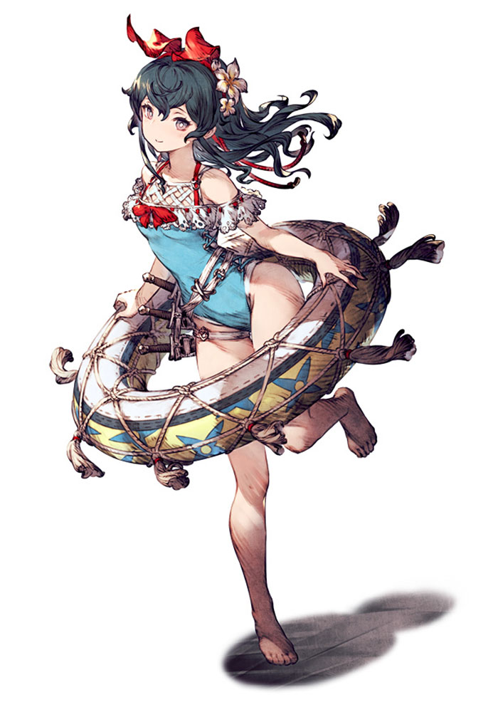 Kitone in Swimsuit Character Art from War of the Visions: Final Fantasy Brave Exvius