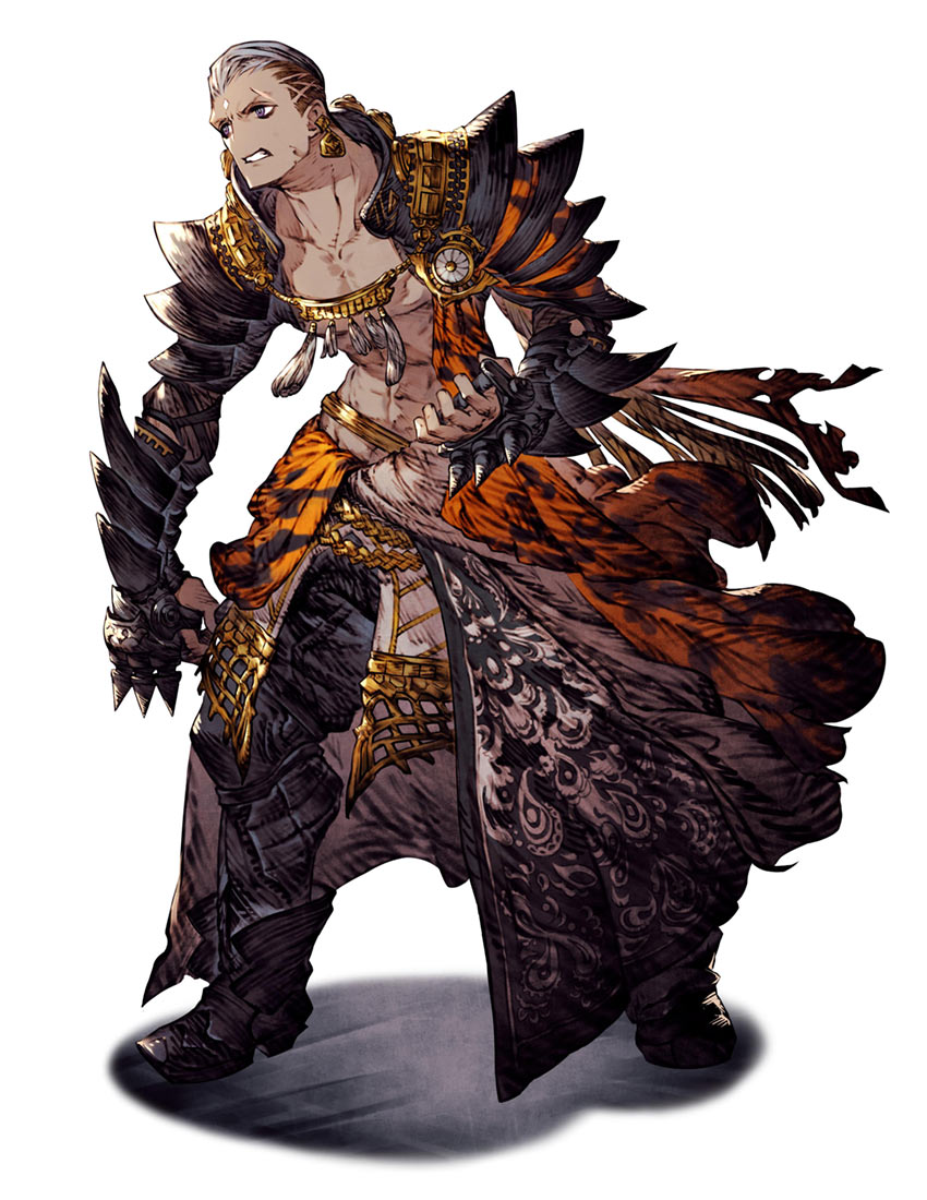 Rhaldor Character Art from War of the Visions: Final Fantasy Brave Exvius
