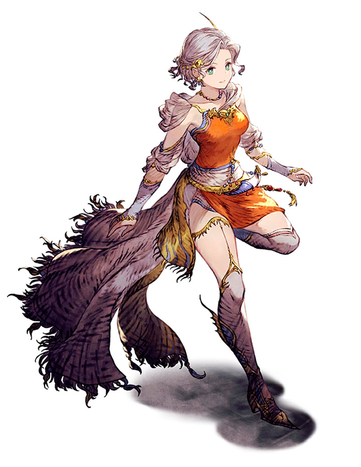 Lenna Charlotte Tycoon Art from War of the Visions: Final Fantasy Brave Exvius