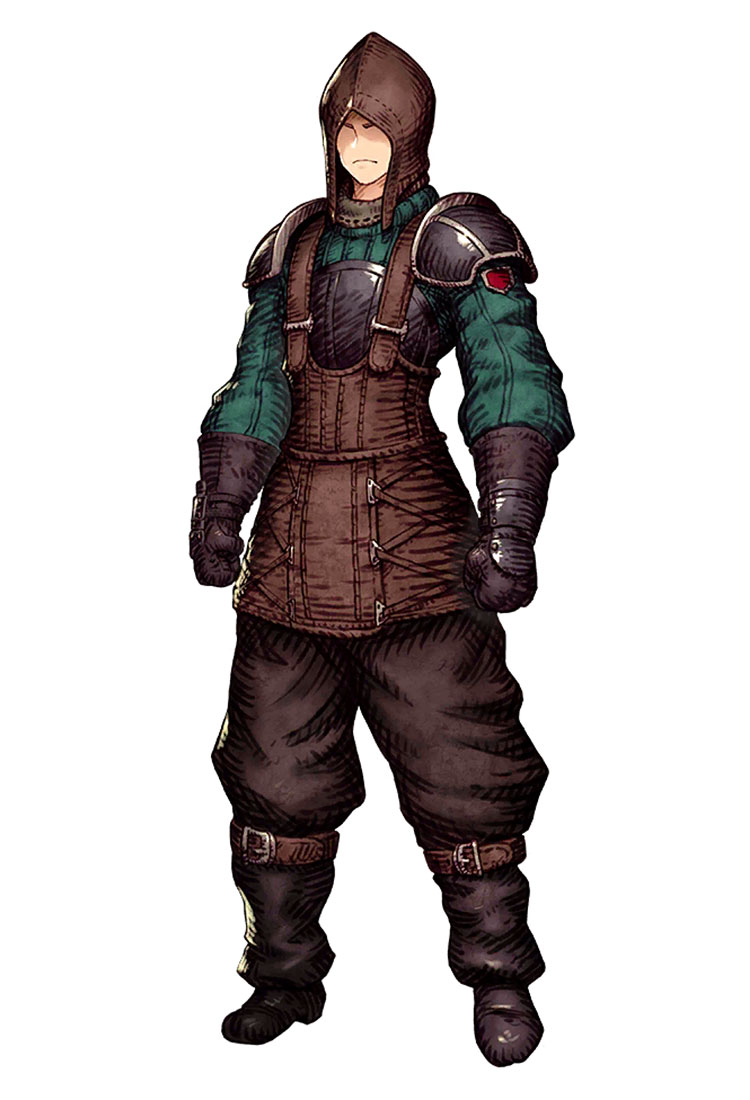 Leonis Soldier Art from War of the Visions: Final Fantasy Brave Exvius
