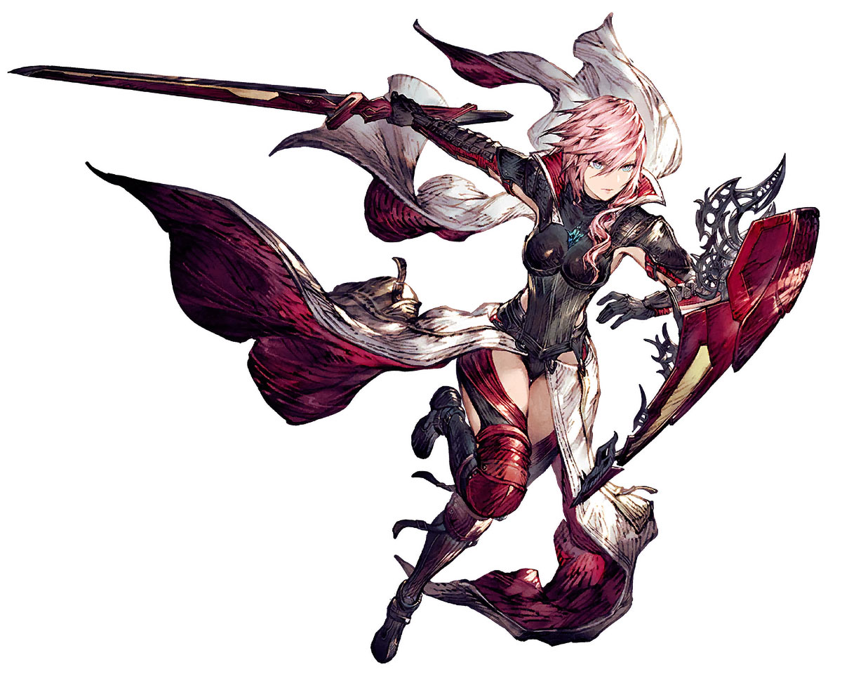 Lightning (LR:FFXIII) from War of the Visions: Final Fantasy Brave Exvius