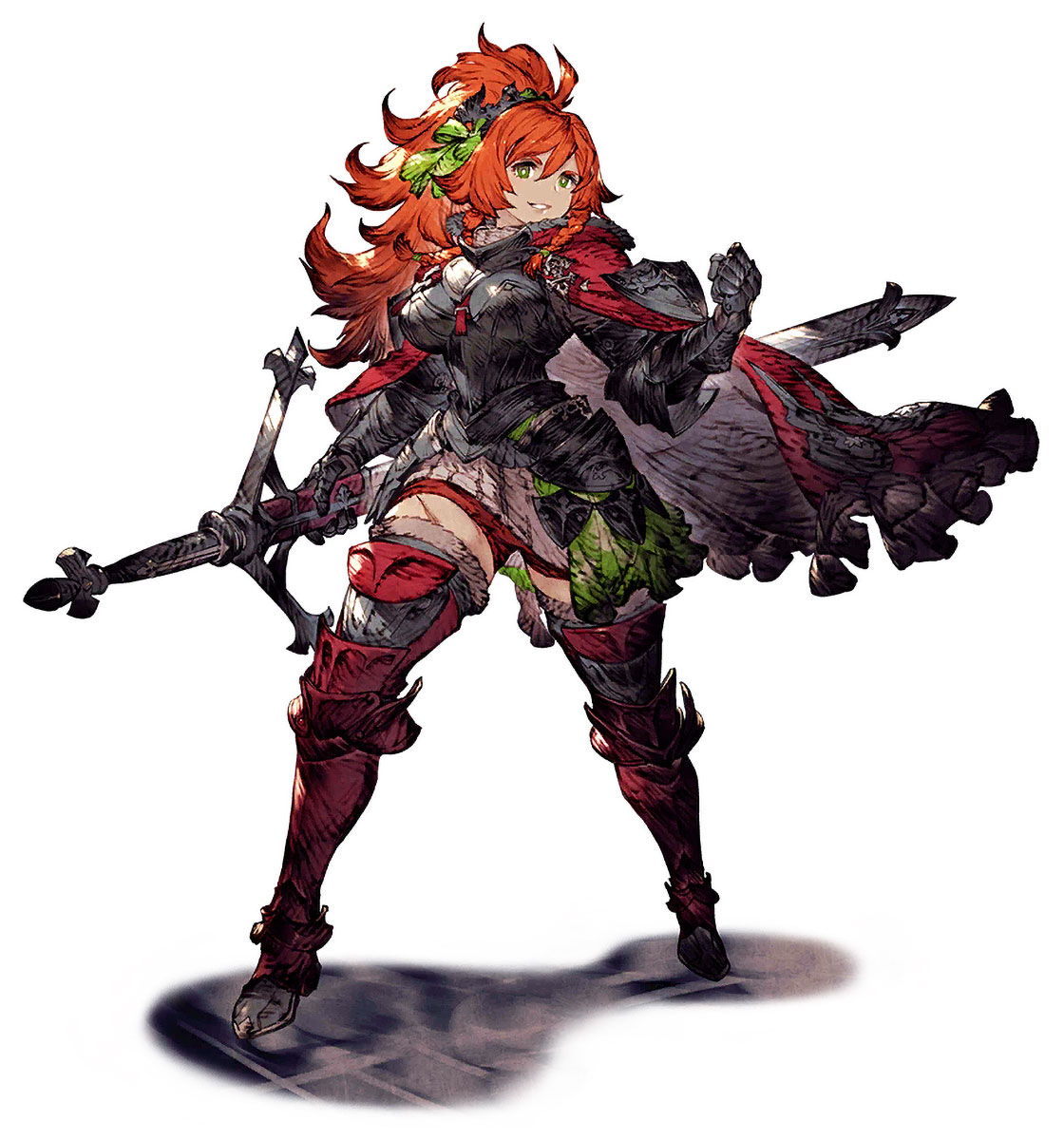 Lilyth, Knight of Crimson Conviction Art from War of the Visions: Final Fantasy Brave Exvius