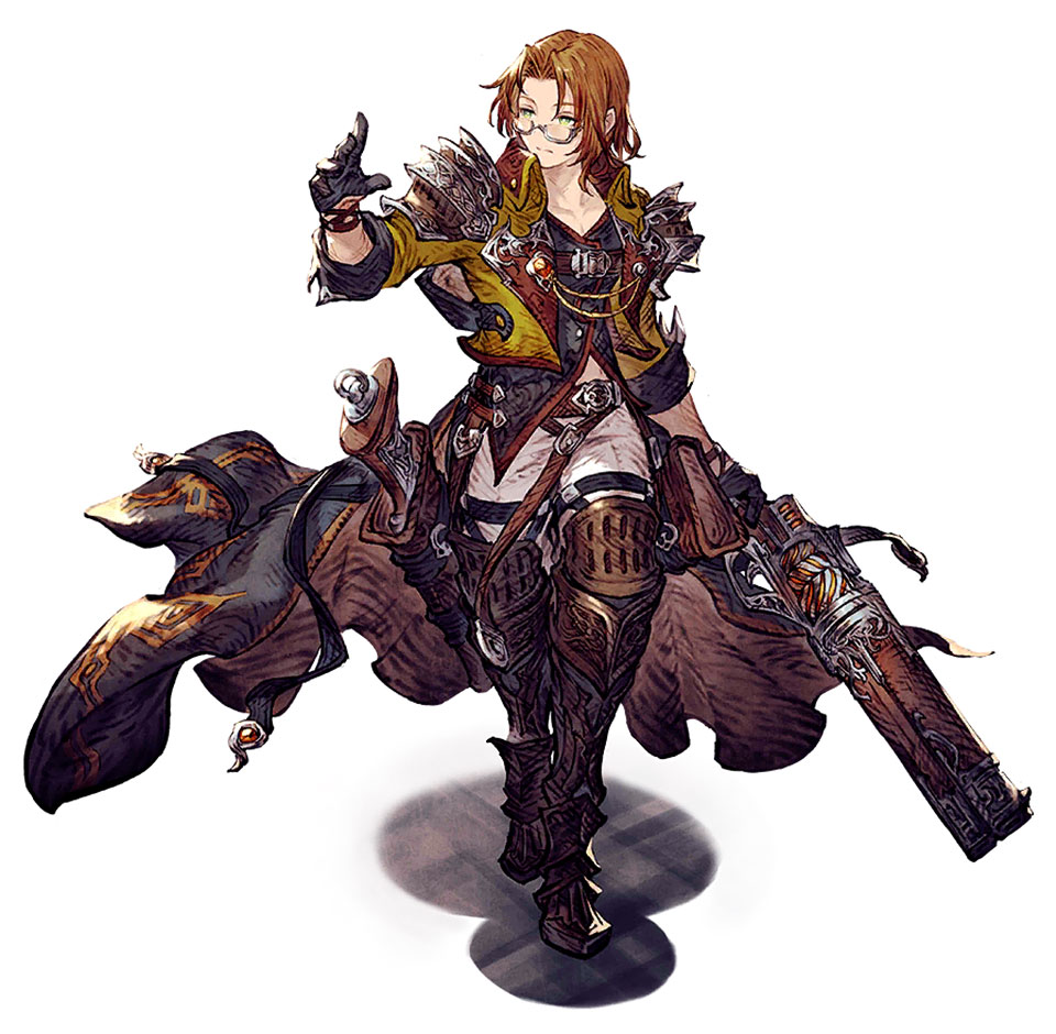 Rulgia Art from War of the Visions: Final Fantasy Brave Exvius