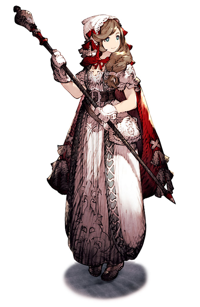 Minwu Character Art from War of the Visions: Final Fantasy Brave Exvius