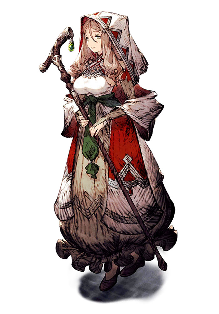 Naiah Character Art from War of the Visions: Final Fantasy Brave Exvius