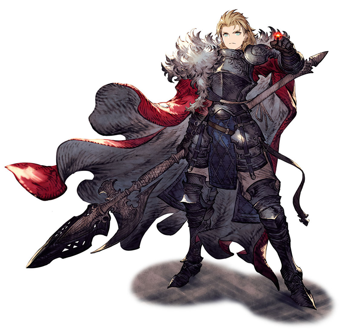 Oelde Leonis, King of the Lions Art from War of the Visions: Final Fantasy Brave Exvius 
