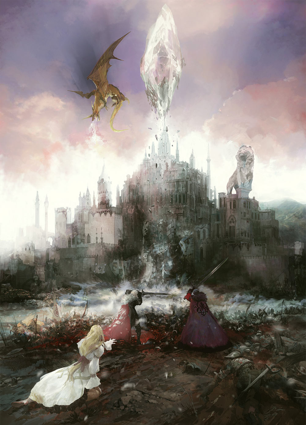 Promo Art from War of the Visions: Final Fantasy Brave Exvius