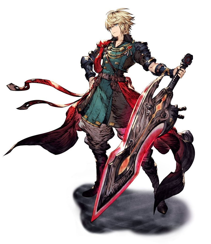 Rain Character Art from War of the Visions: Final Fantasy Brave Exvius