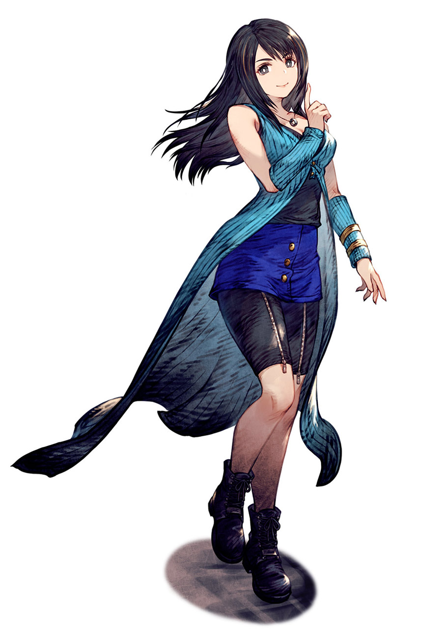 Rinoa Heartilly Art from War of the Visions: Final Fantasy Brave Exvius