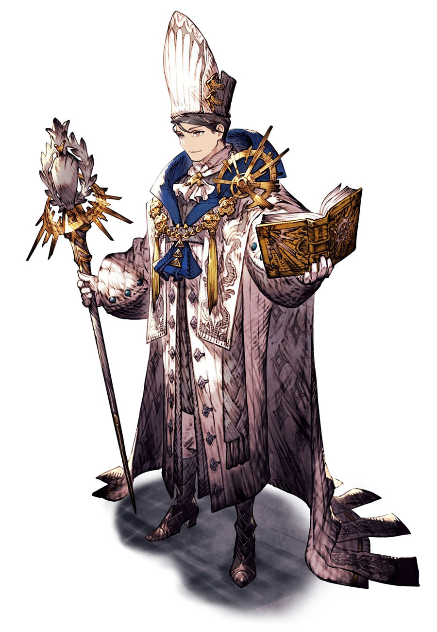 Sadali Crysthea Character Art from War of the Visions: Final Fantasy Brave Exvius