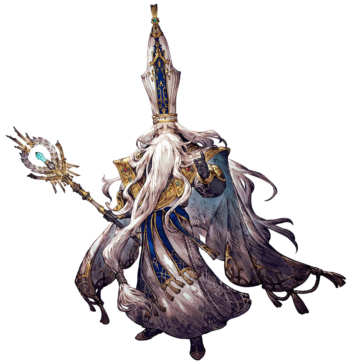 Supreme Pontiff Art from War of the Visions: Final Fantasy Brave Exvius