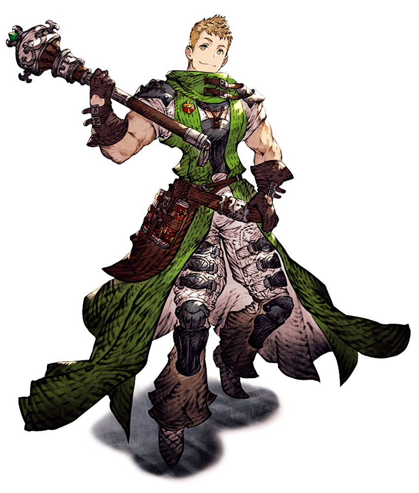 Vallaide Character Art from War of the Visions: Final Fantasy Brave Exvius