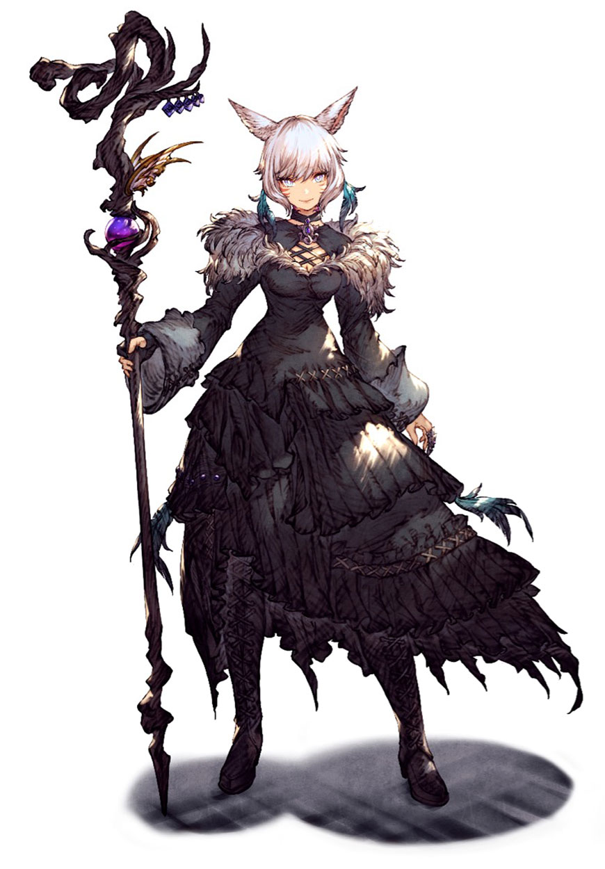 Y'shtola Rhul Character Art from War of the Visions: Final Fantasy Brave Exvius