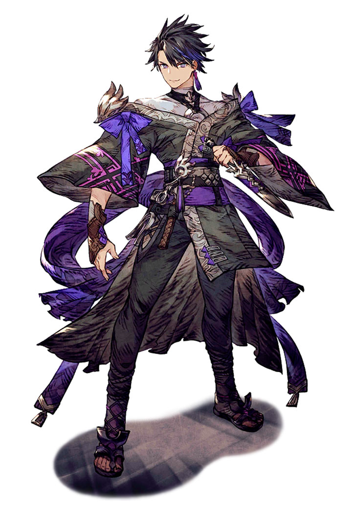 Zachar Art from War of the Visions: Final Fantasy Brave Exvius