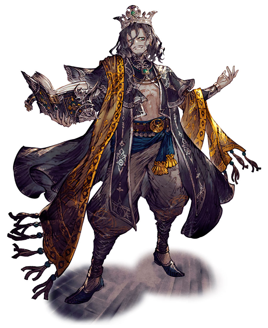 Zahd Lykeros Art from War of the Visions: Final Fantasy Brave Exvius