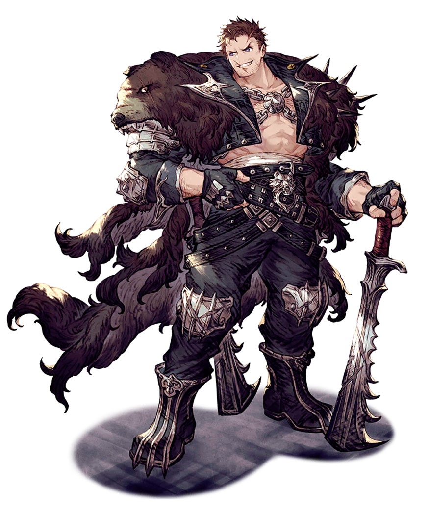 Zazan the Unkillable Art from War of the Visions: Final Fantasy Brave Exvius