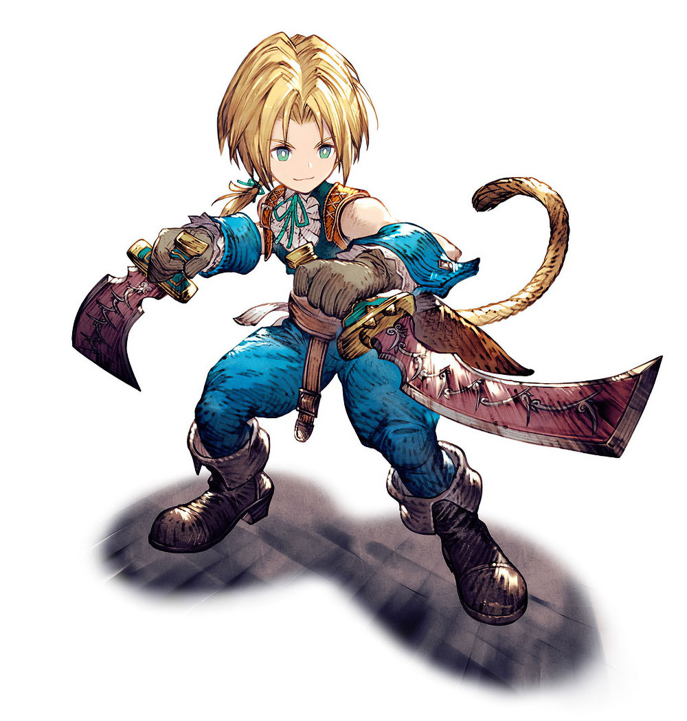 Zidane Tribal Art from War of the Visions: Final Fantasy Brave Exvius 