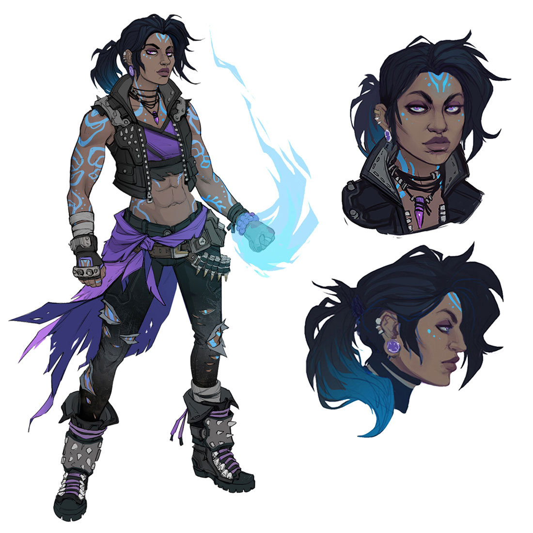 Amara Art from Borderlands 3