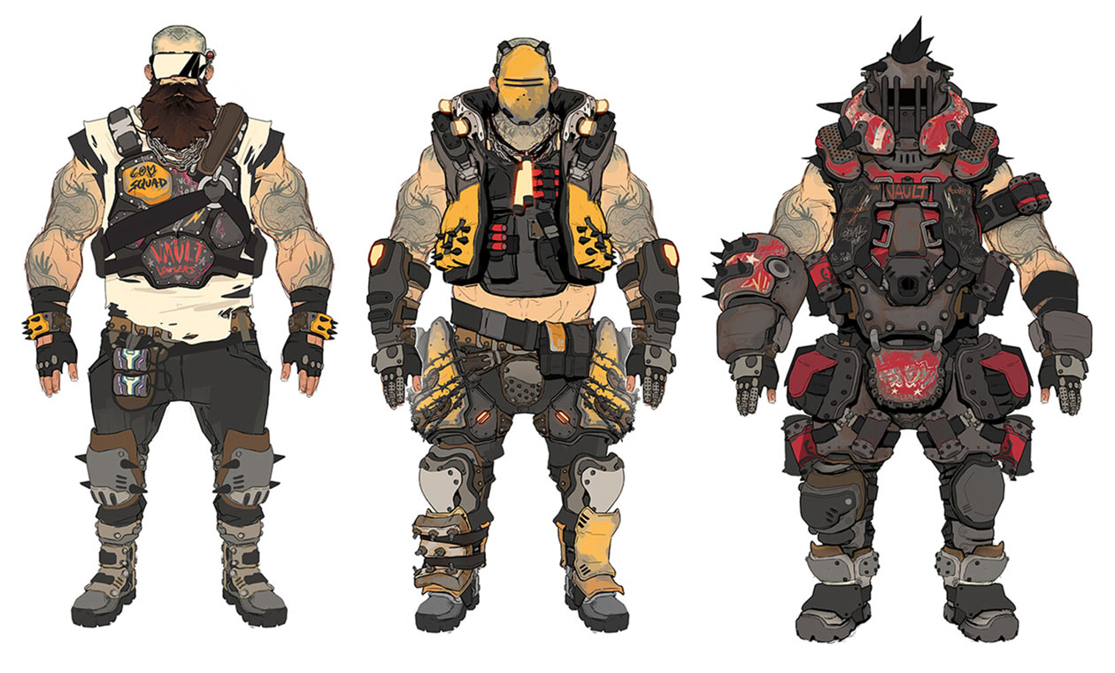 COV Enforcer Art from Borderlands 3