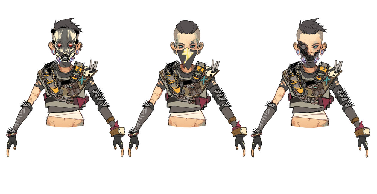 COV Female Bandit 10 Art from Borderlands 3