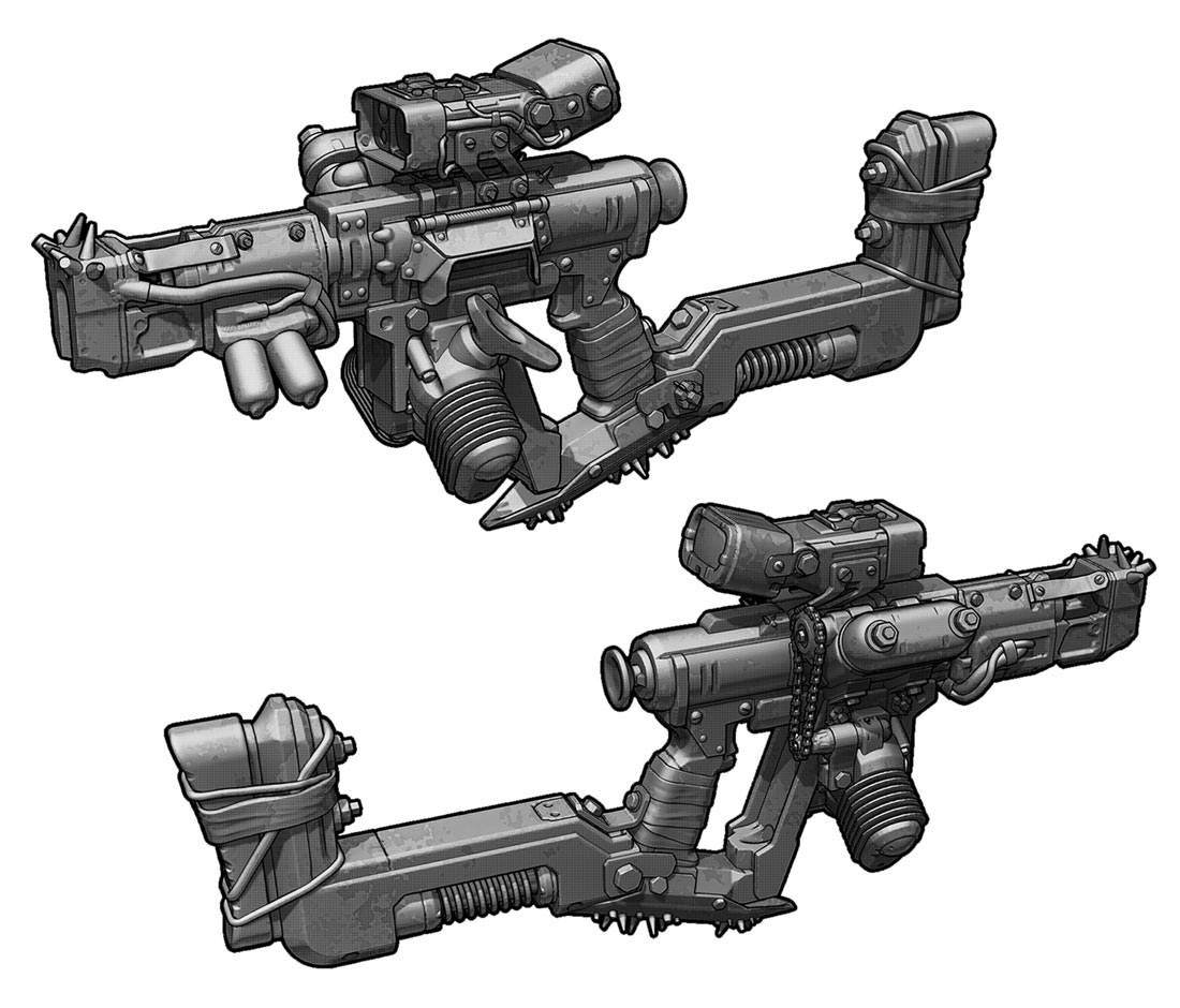 COV Pistol Art from Borderlands 3