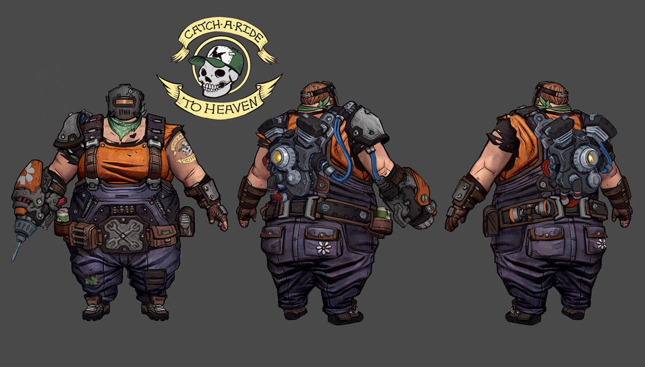 Ellie Art from Borderlands 3