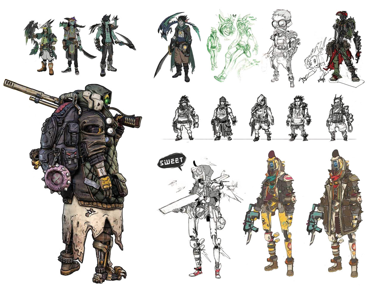 FL4K Art from Borderlands 3