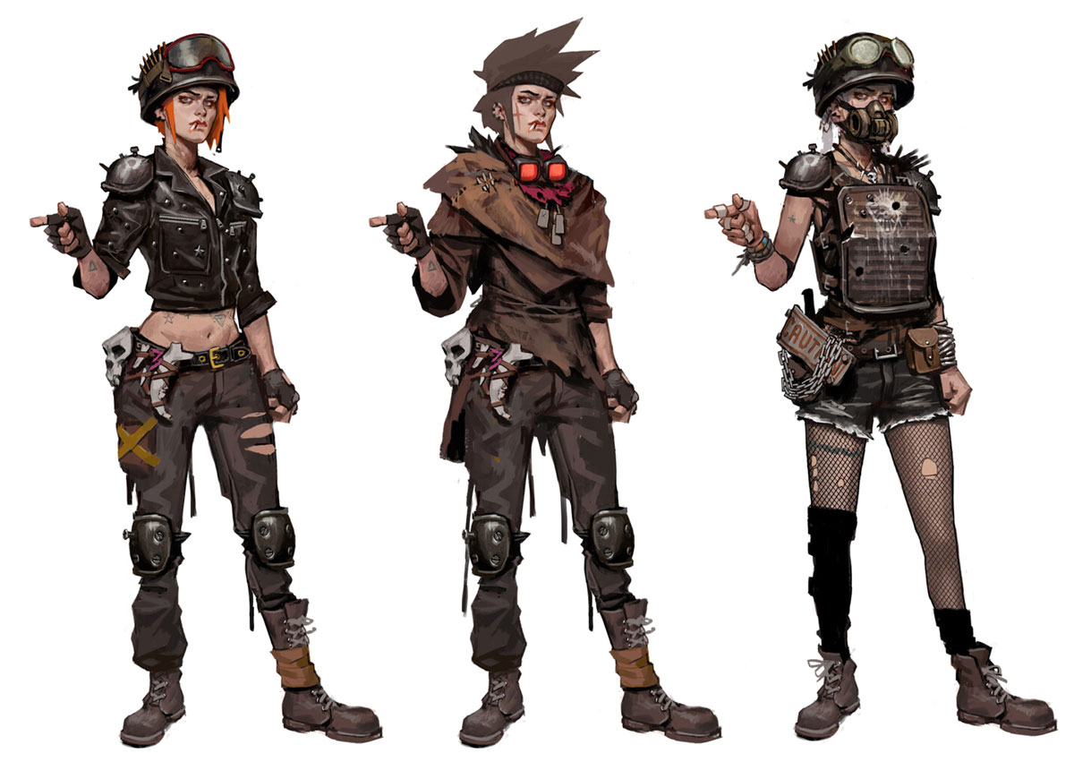 Generic NPCs 1 Art from Borderlands 3