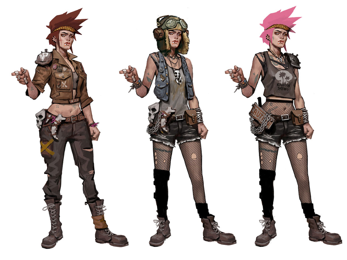 Generic NPCs 2 Art from Borderlands 3