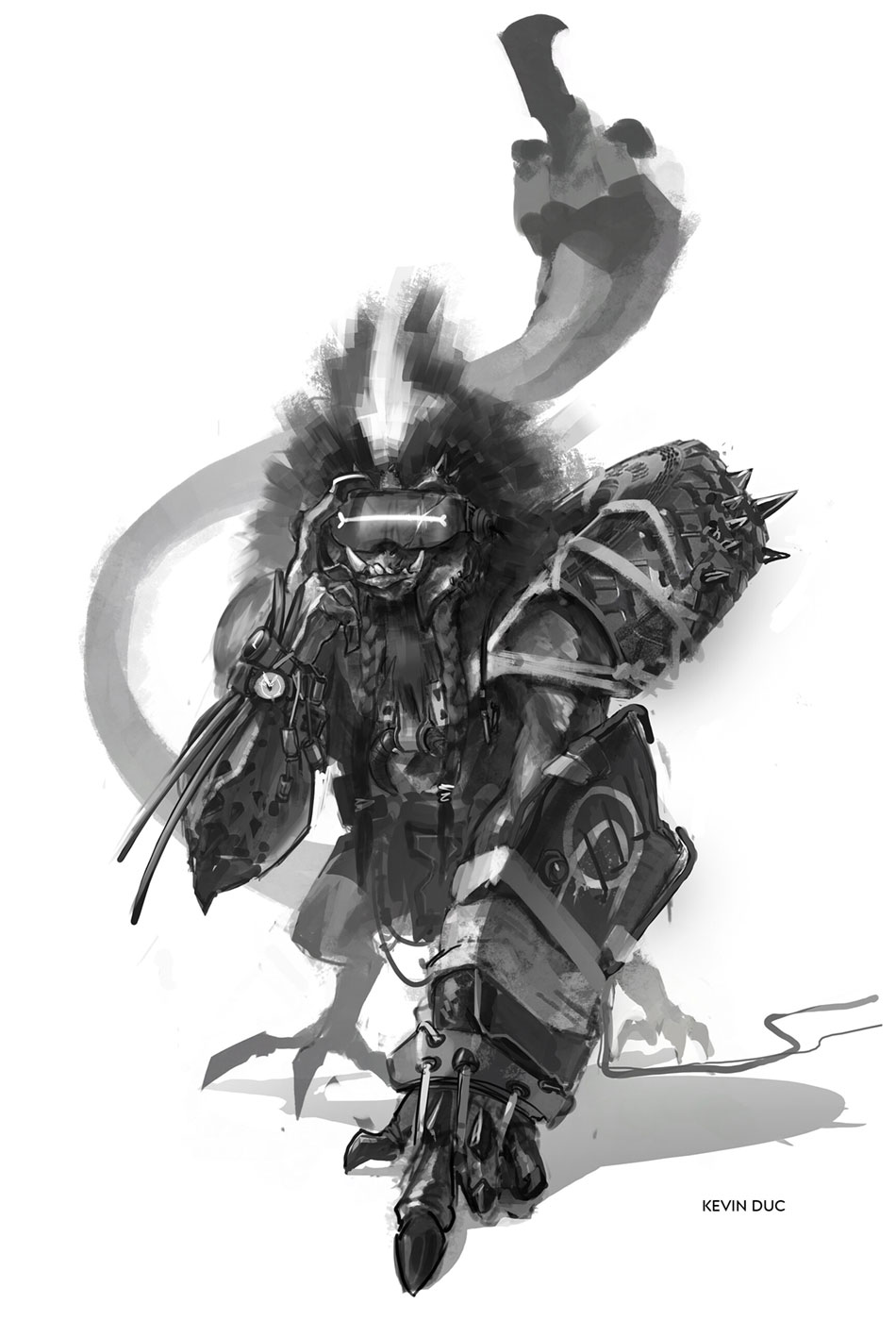 Jabbermon Art from Borderlands 3