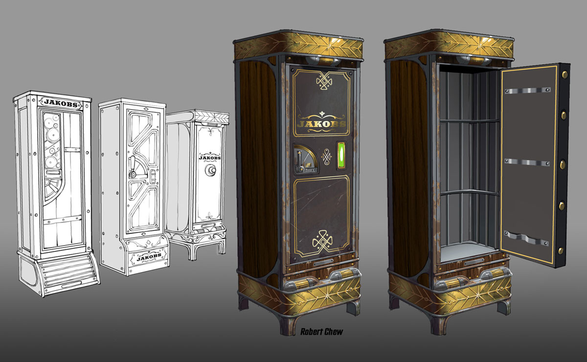 Jakobs Loot Safe Art from Borderlands 3