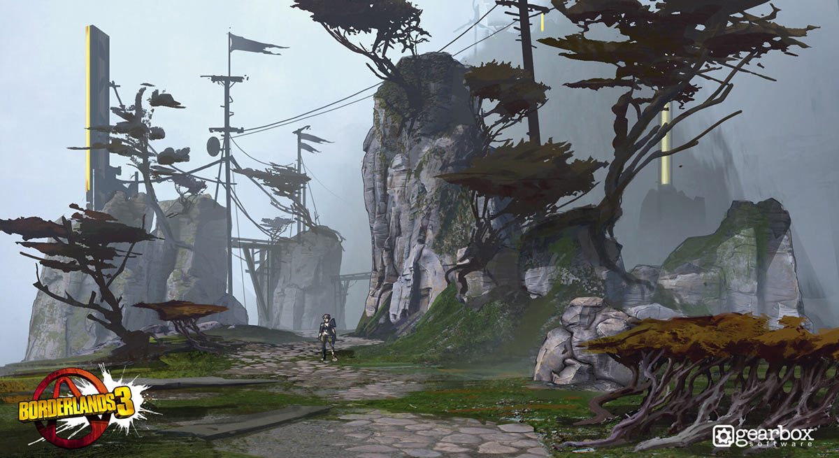 Promethea Monastery Art from Borderlands 3