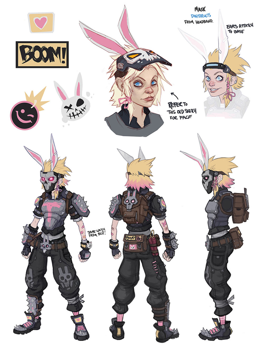 Tina Art from Borderlands 3