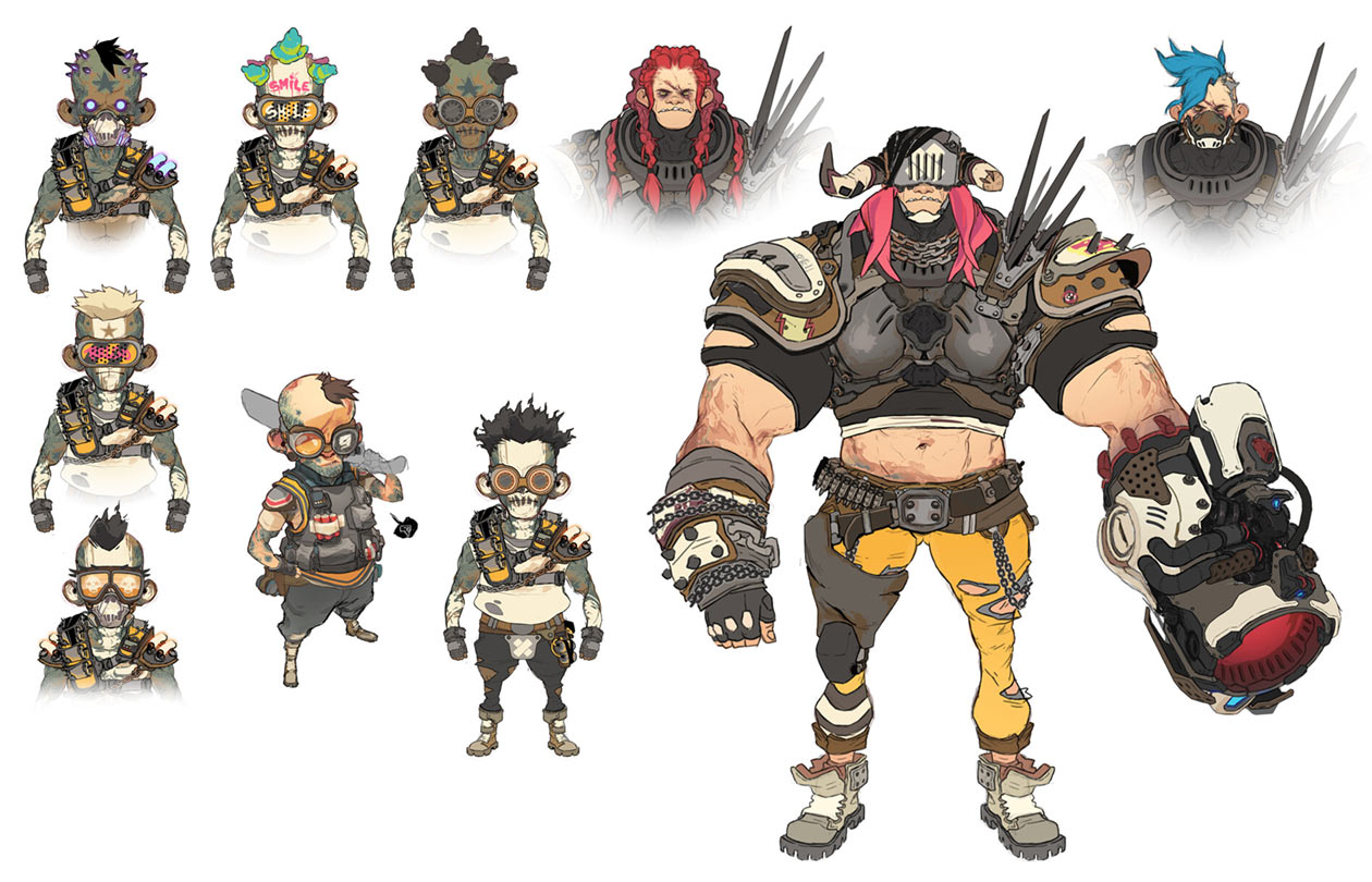Tinks and Goon Art from Borderlands 3