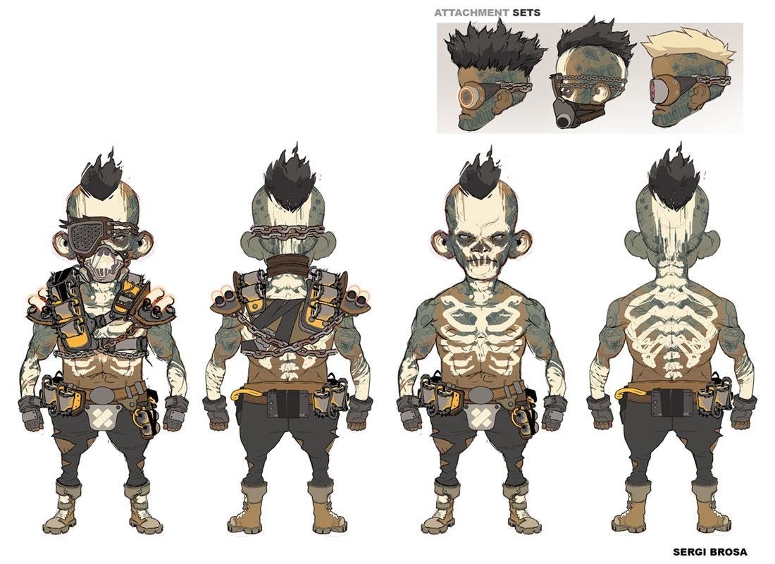 Tinks Attachments Concept Art from Borderlands 3