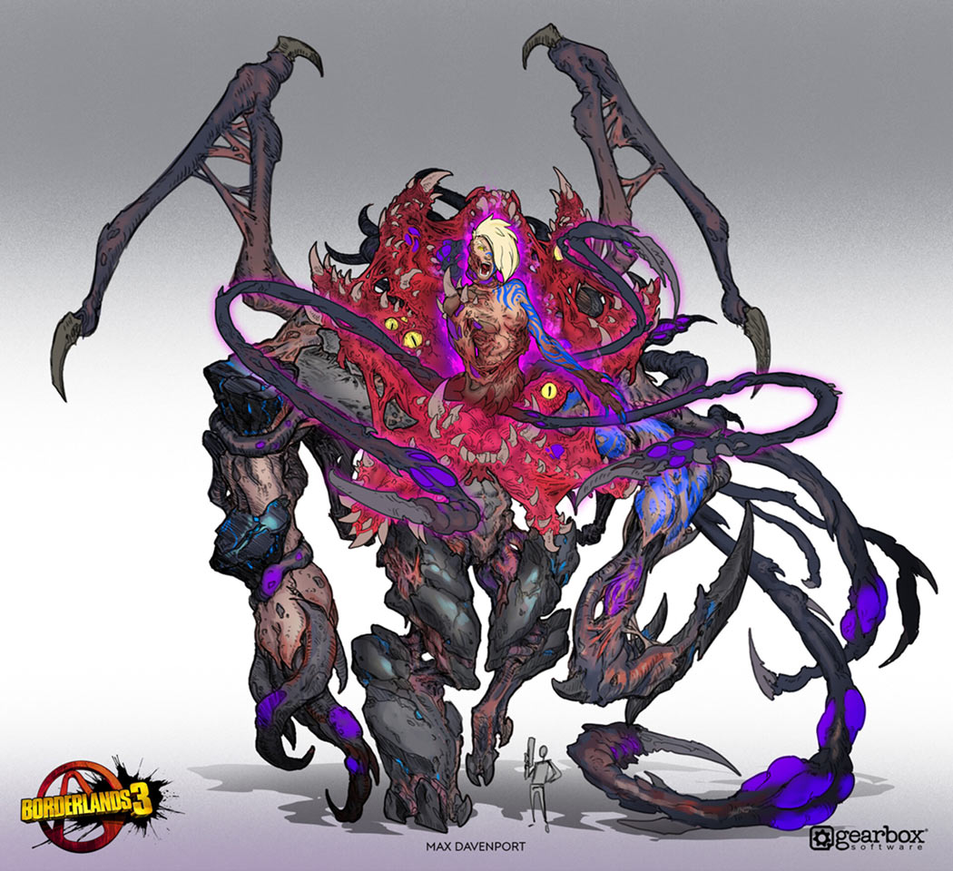 Tyreen the Destroyer, Vulnerable Art from Borderlands 3