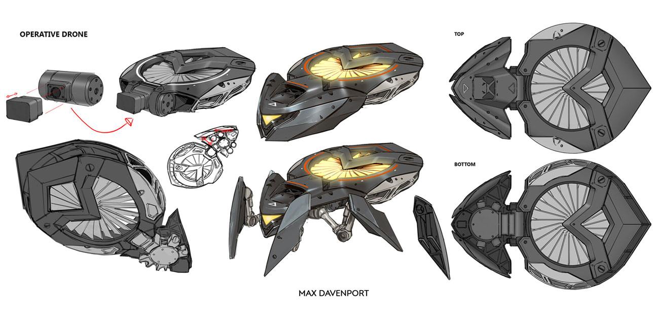 Zane's Drone Art from Borderlands 3
