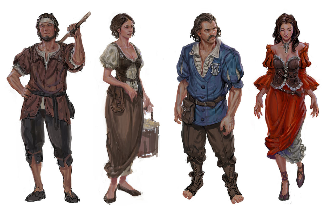 Amistad Commoner Art from Bless Online