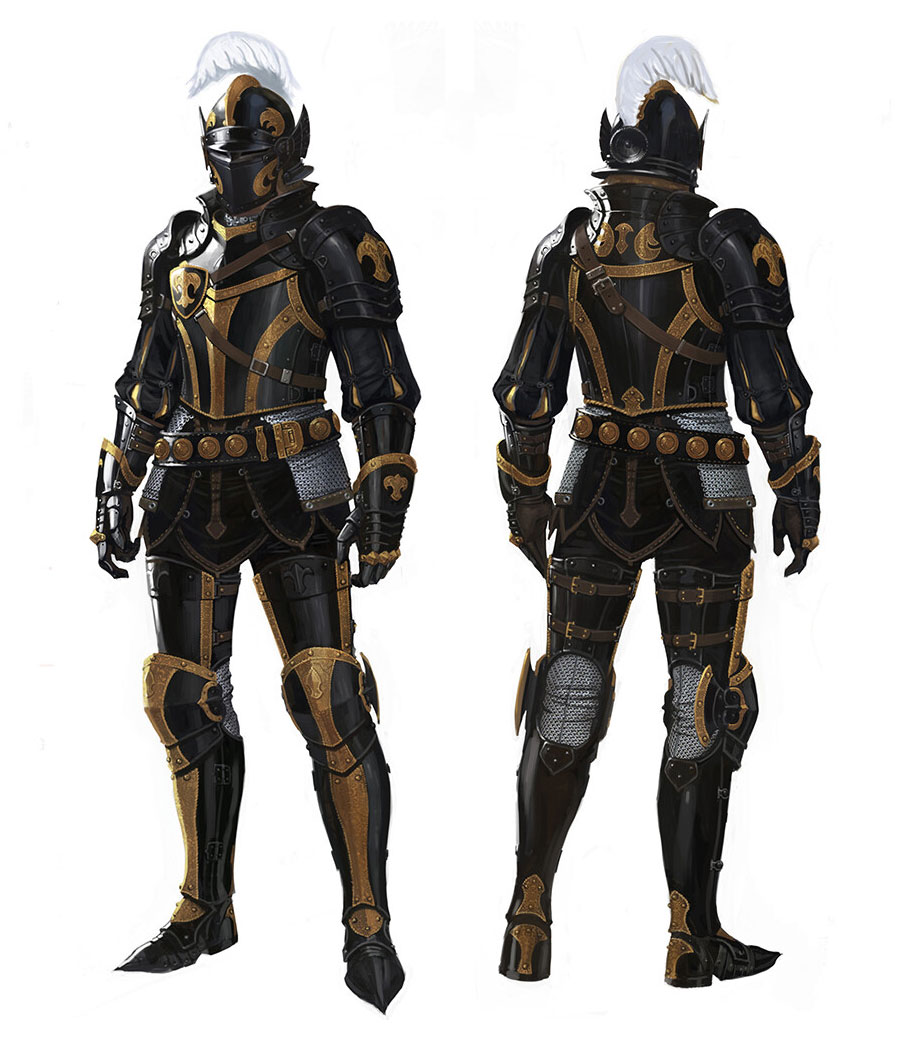 Armor Design Art from Bless Online