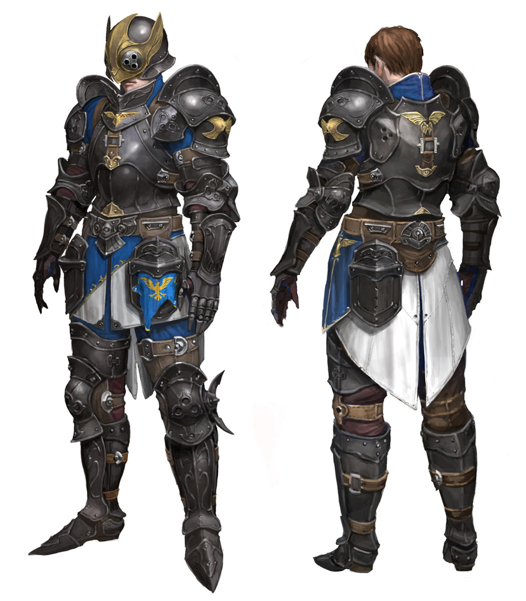 Armor Set Art from Bless Online