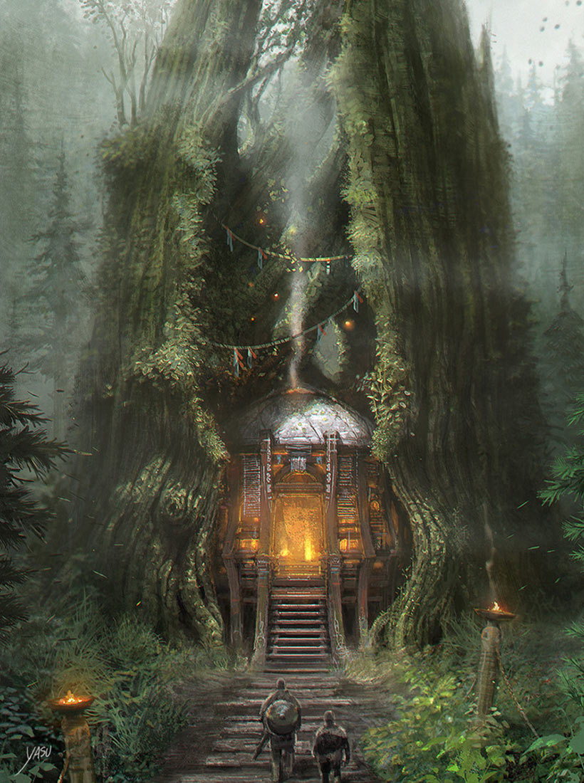 Bran Forest Warriors Home Art from Bless Online