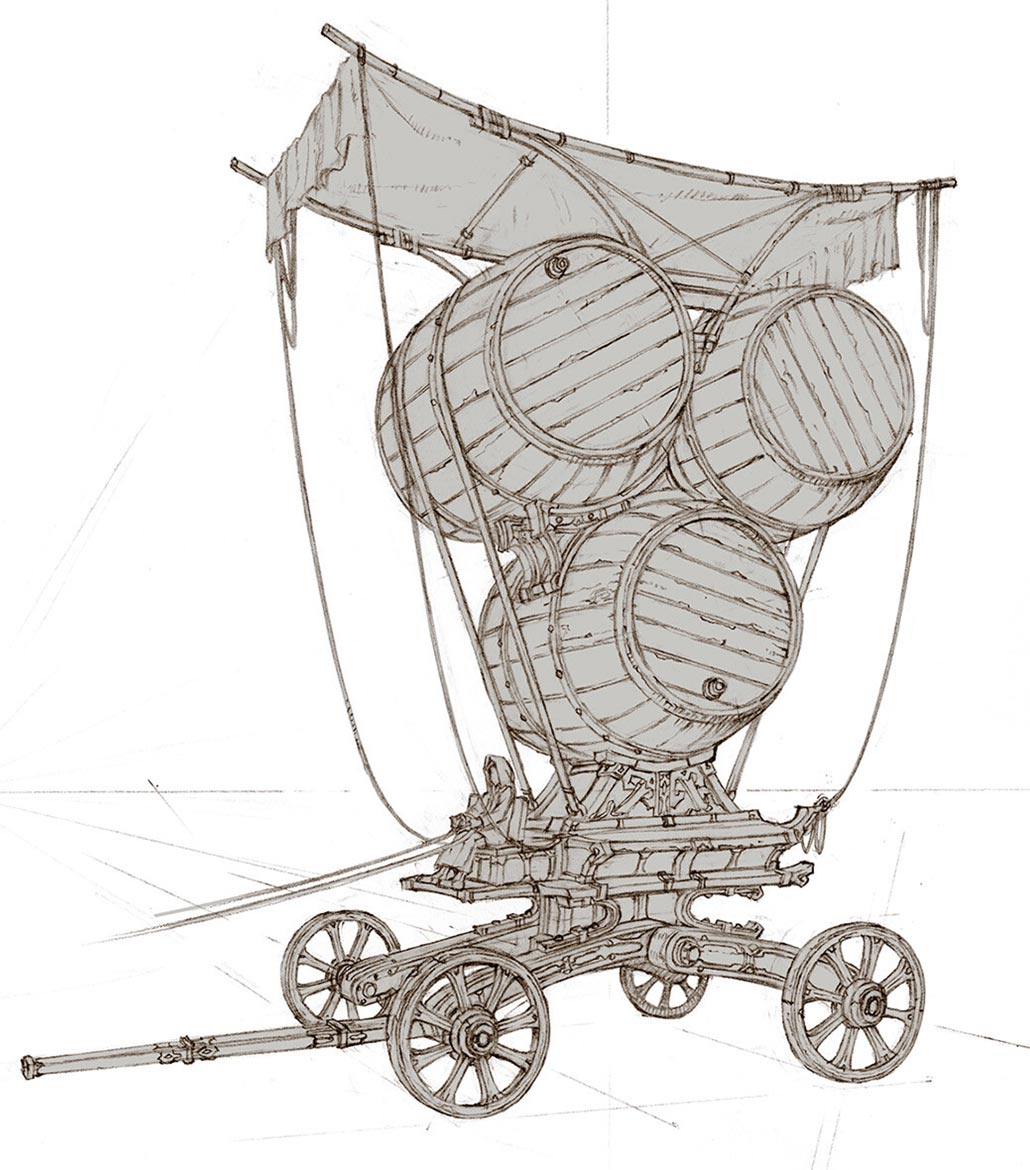 Carriage Art from Bless Online