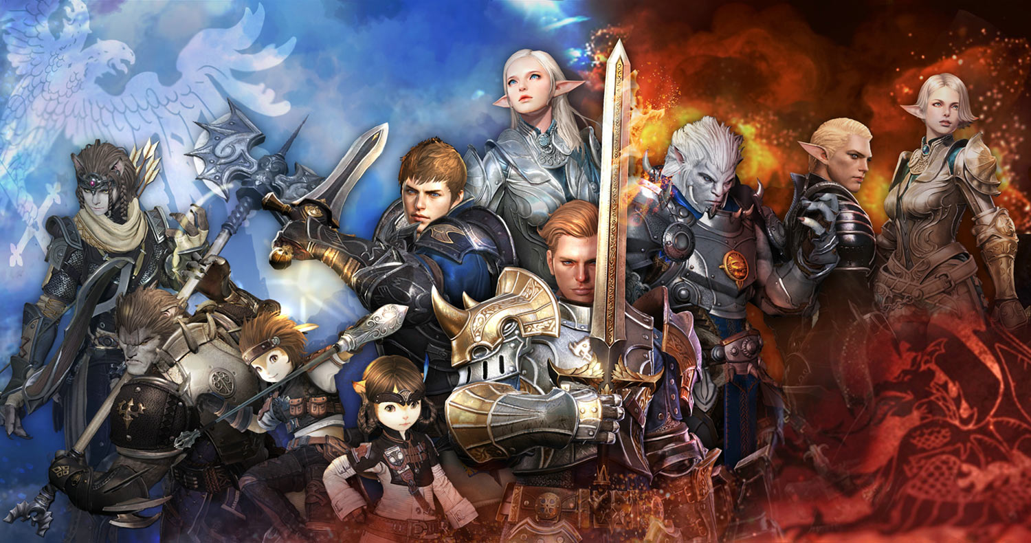 Characters Art from Bless Online