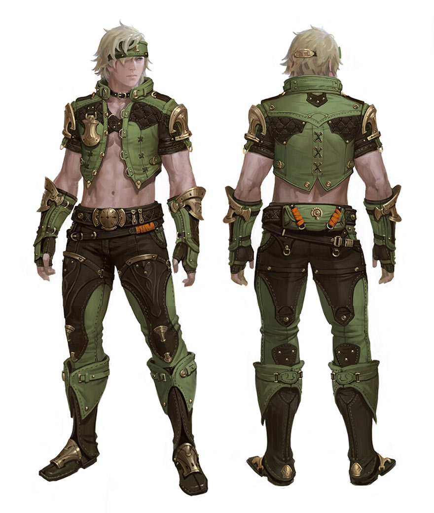 Clothing Design Artwork from Bless Online