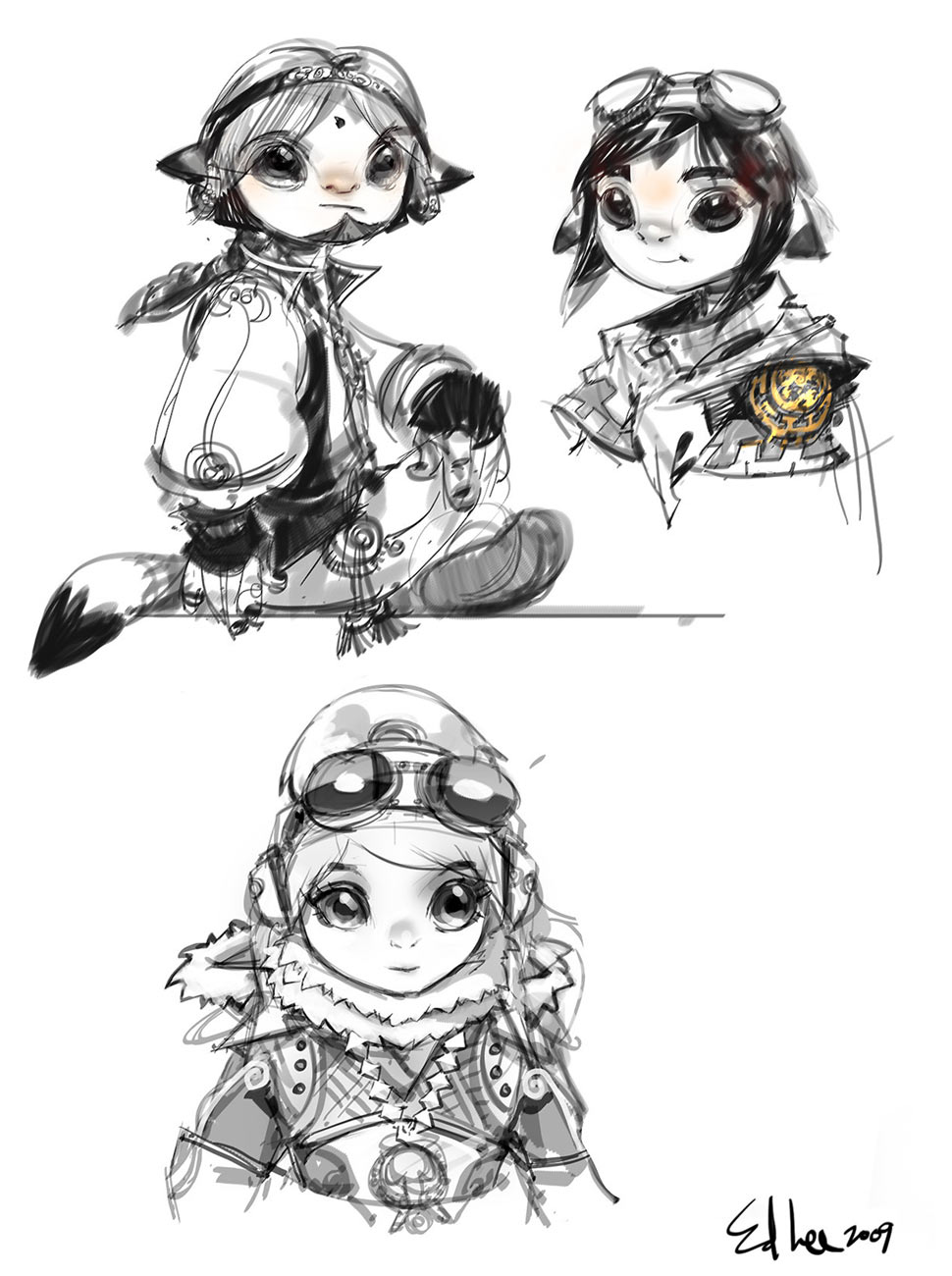 Dwarf Early Concept Art from Bless Online