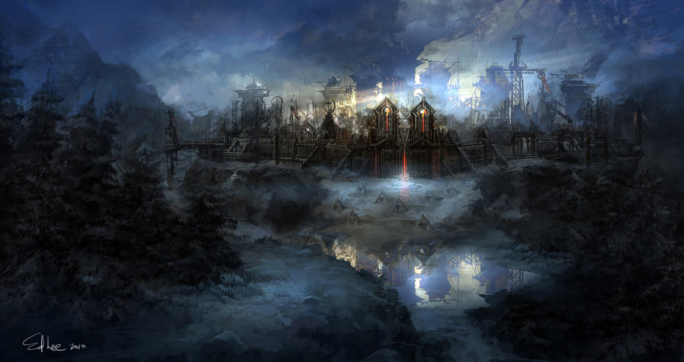 Fortress Art from Bless Online