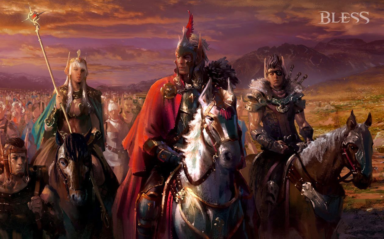 Habicht Empire Art from Bless Online