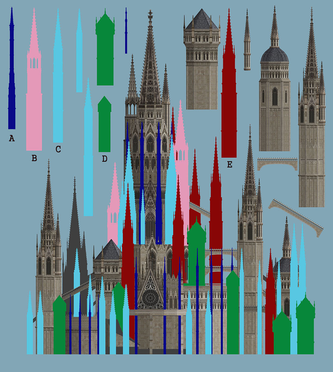 Hieron Architecture Concept Artwork from Bless Online