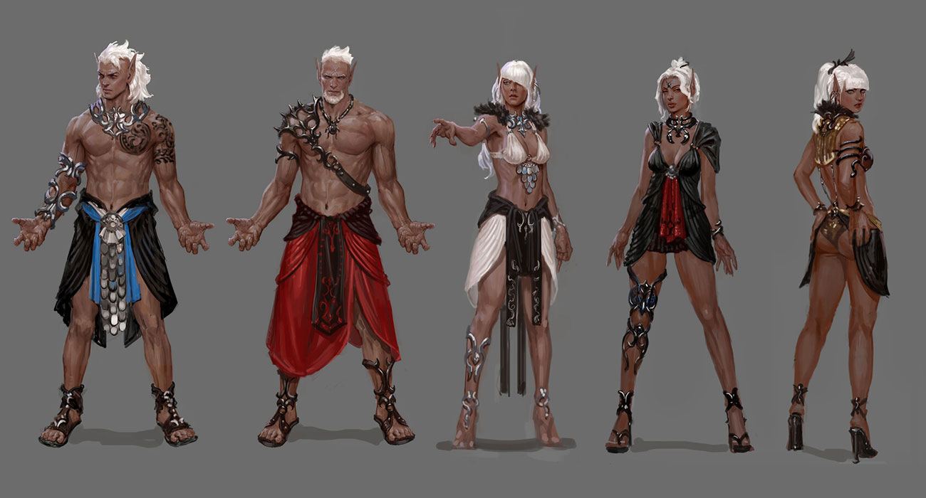 Iblis Commoner Art from Bless Online